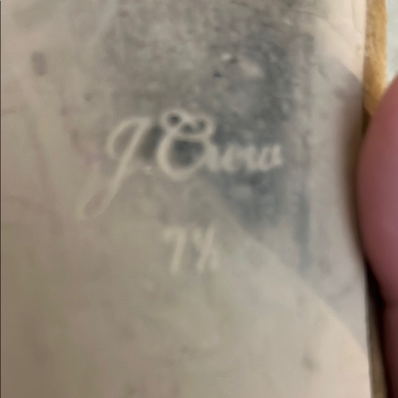 J. Crew Tan Suede Ballet Flats with Bow Detail - Picture 4 of 4